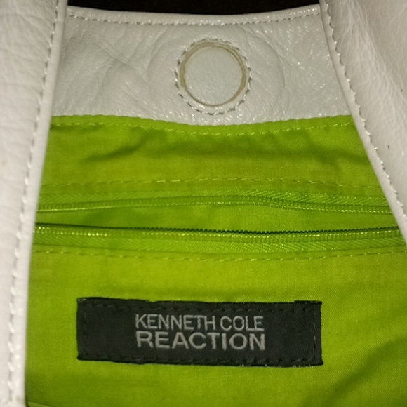 8x15 Leather Kenneth Cole shoulder bag - Picture 3 of 8